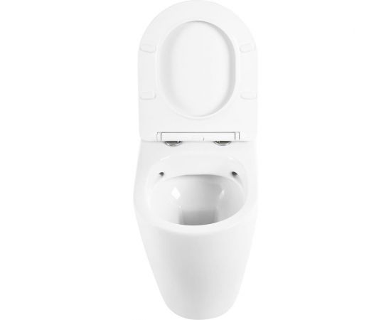 Чаша приставного безободкового унитаза BelBagno MARINO P-trap BB105CBR – изображение 7