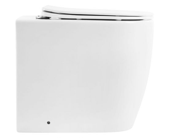 Чаша приставного безободкового унитаза BelBagno MARINO P-trap BB105CBR – изображение 9