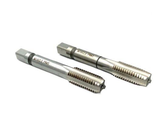 Машинно-ручной метчик TORNERI М14х2 комплект из 2-х штук Р6М5 019803 