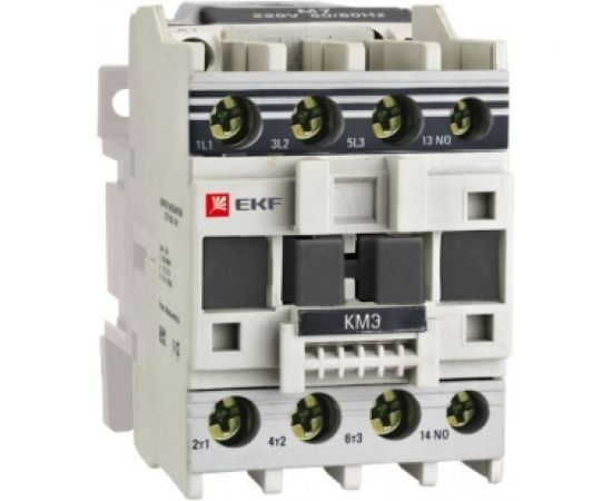 Контактор EKF КМЭ, малогабаритный, 18А, 36В, 1NC, PROxima ctr-s-18-36-nc 