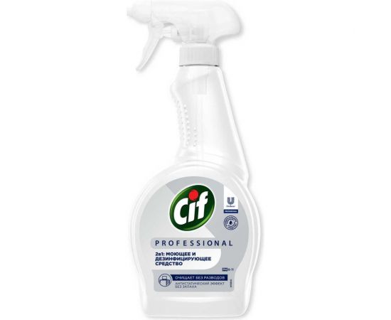 Дезинфицирующее моющее средство для малых поверхностей CIF PROFESSIONAL 69795879 