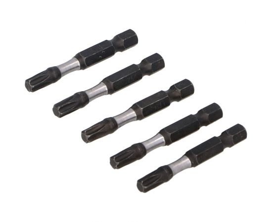 Ударные биты TORX T40, 50 мм, S2, 5 шт DRAUMET 8993 