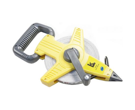 Рулетка 30 м Fiberglass в открытом корпусе КАЛИБРОН 106419 