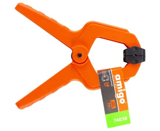 Пружинный зажим Amigo 38 мм 74038 