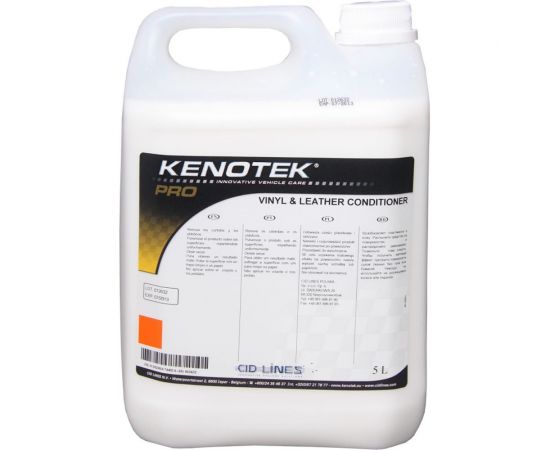 Кондиционер для кожи и пластика Kenotek Vinyl / Leather Conditioner 5 л 020152 