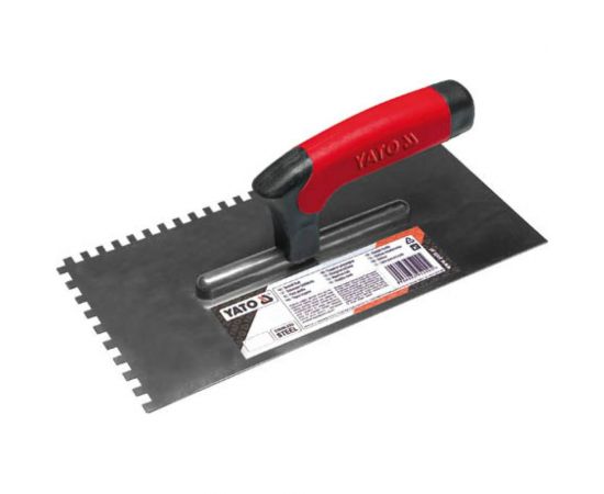 Гладилка (штукатурная) 130x270мм, зуб 8x8мм YATO YT-5203 