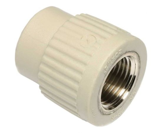 Муфта WAVIN EKOPLASTIK PP-R D20x1/2""РВ, EK SZI02020XX 