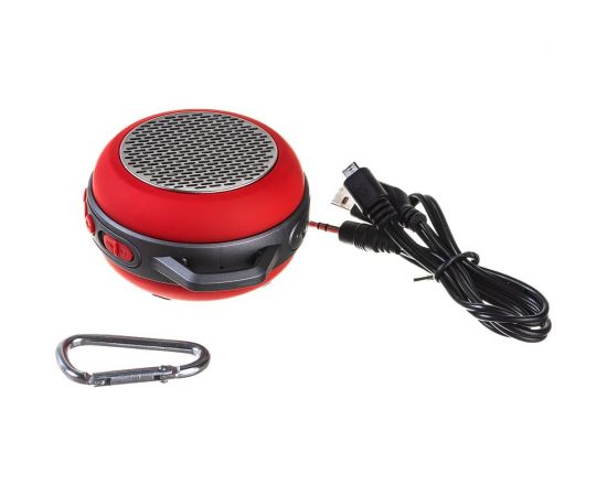 Bluetooth-колонка Perfeo SOLO, красная, 30009755 