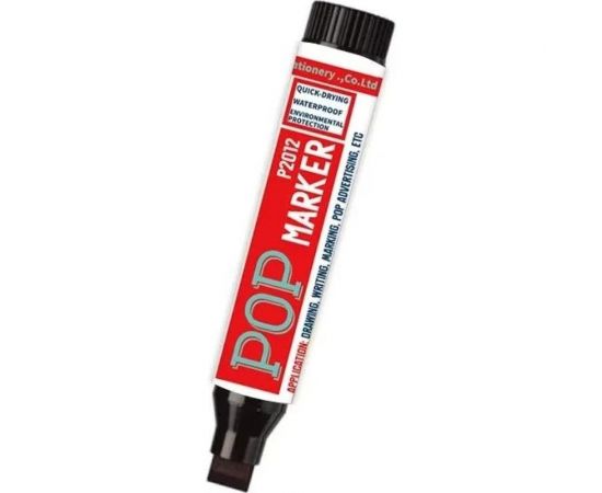 Промышленный перманентный маркер Flysea P-2012 с широким наконечником (12 мм), красный P-2012-red 