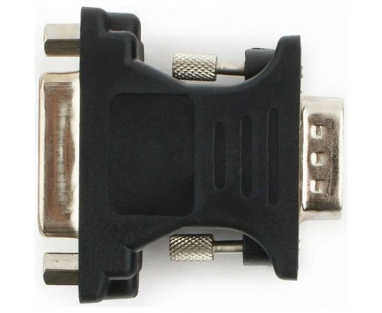 Переходник Cablexpert VGA-DVI-I15M/25F пакет A-VGAM-DVIF-01 черный 