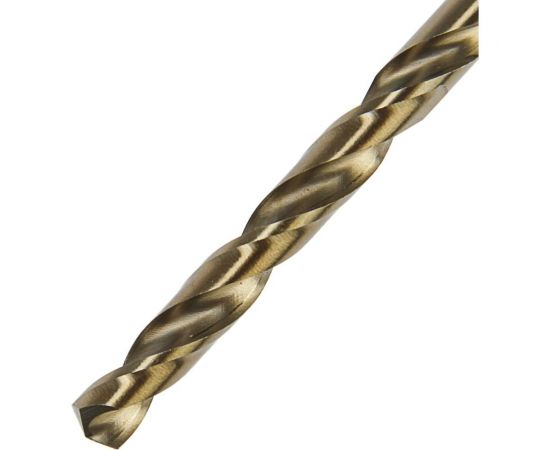 Сверло по металлу (6 мм; HSS-Co 5% кобальта; цилиндрический хвостовик) ТУНДРА 4087162 – изображение 2
