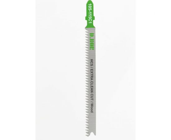 Пилки по дереву 90/115 мм, 2.2 мм, HCS, EXTRA CLEAN CUT, Wood, 2 шт D.BOR D-105-115C1-02 – изображение 2