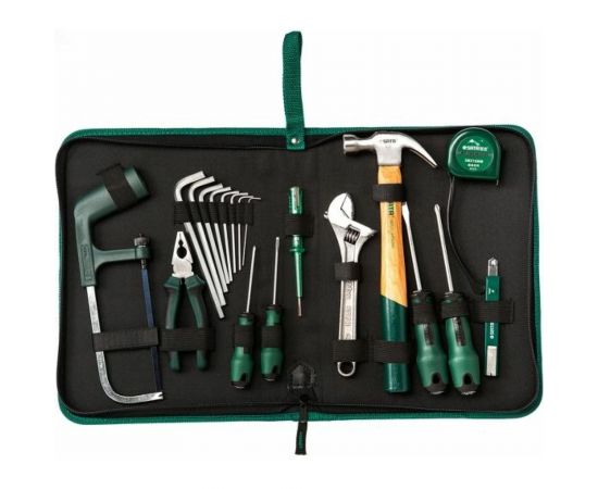 Набор инструмента Sata 19 предметов, комбинированный чехол 04110 – изображение 2