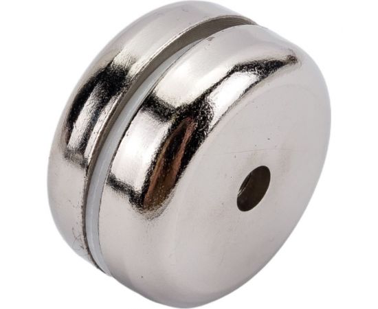 Магнитное крепление с отверстием Проф-магнит В32, сцепление 23 кг, 2 шт. PMYP-B-32 – изображение 2