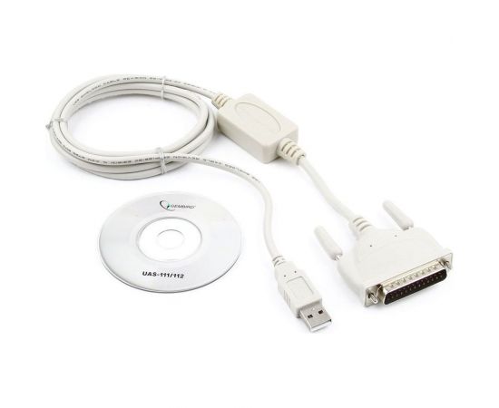 Конвертер Gembird COM устройство USB порт DB25M/AM 1.8 м блистер UAS112 – изображение 2