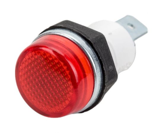 Сигнальная арматура Emas 14мм красная с лампой 220В S140NK – изображение 2