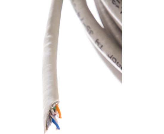 Кабель SkyNet Light FTP indoor 4x2x0,46, медный, FLUKE TEST, кат.5e, однож., 100 м, box, серый CSL-FTP-4-CU/100 – изображение 2