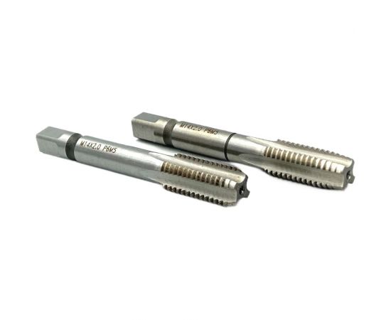 Машинно-ручной метчик TORNERI М14х2 комплект из 2-х штук Р6М5 019803 – изображение 2