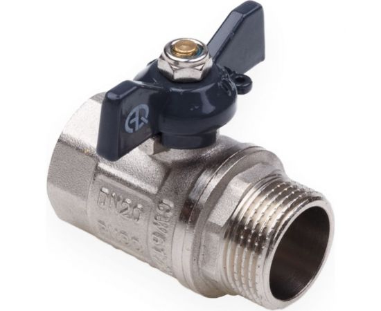 Шаровой кран AQUALINK вн-нар 3/4 B бабочка 1159 – изображение 3