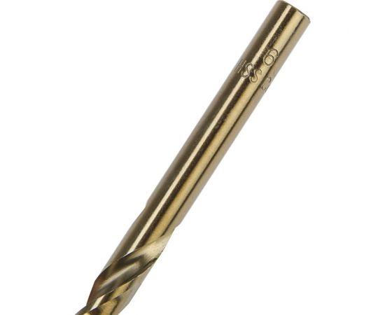 Сверло по металлу (6 мм; HSS-Co 5% кобальта; цилиндрический хвостовик) ТУНДРА 4087162 – изображение 3