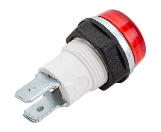 Сигнальная арматура Emas 14мм красная с лампой 220В S140NK – изображение 3