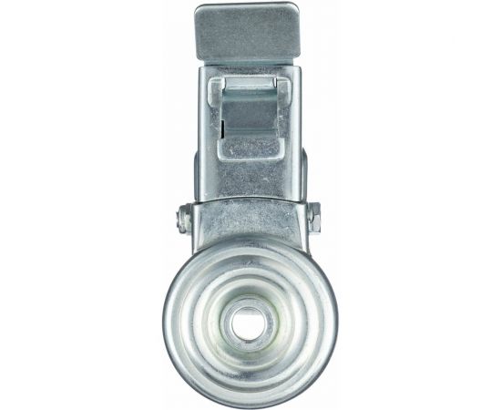 Колесо поворотное с отверстием 12 мм и тормозом ( 80 мм; подшипник скольжения; грузоподъемность 200 кг; полиамид) СТЕЛЛА-ТЕХНИК N45080PNYDB – изображение 4