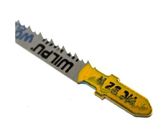 Пилка по дереву HC 32 R (5 шт; 132х7.8х1.45 мм; 105 мм; 10 TPI; HCS/CV) WILPU 212400005 – изображение 5