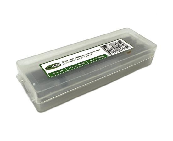 Машинно-ручной метчик TORNERI М14х2 комплект из 2-х штук Р6М5 019803 – изображение 5