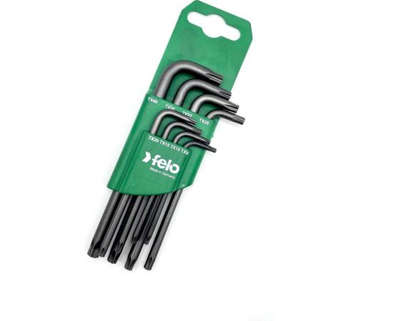 Набор Г-образных шестигранных ключей Felo Torx T9-T40 8 шт. 34888811 – изображение 5
