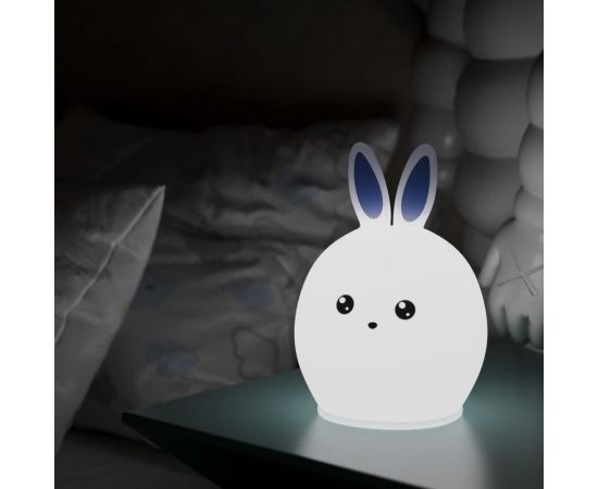 Настольный светодиодный детский ночник Gauss 2w rgb, li-ion, usb кабель, кролик NN301 – изображение 6