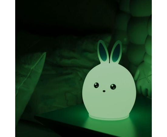 Настольный светодиодный детский ночник Gauss 2w rgb, li-ion, usb кабель, кролик NN301 – изображение 8