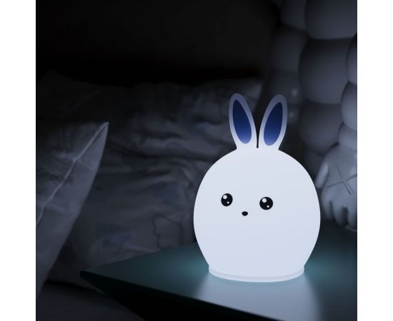 Настольный светодиодный детский ночник Gauss 2w rgb, li-ion, usb кабель, кролик NN301 – изображение 10