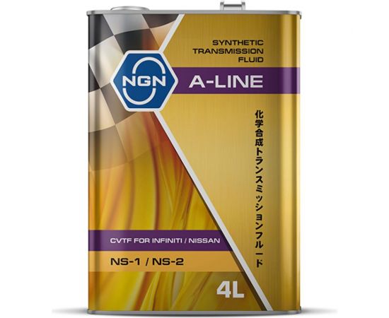 Трансмиссионное масло NGN A-LINE CVTF NS-2 синтетическое, 4 л V182575176 