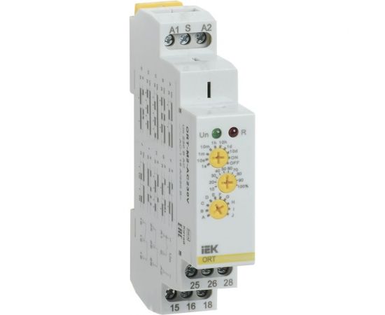 Реле времени IEK ORT многофункциональное 2 конт. 230 В AС ORT-M2-AC230V 