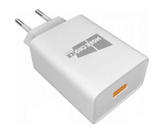 СЗУ More Choice 1USB 3.0A QC3.0 для micro USB быстрая зарядка NC52QCmb 