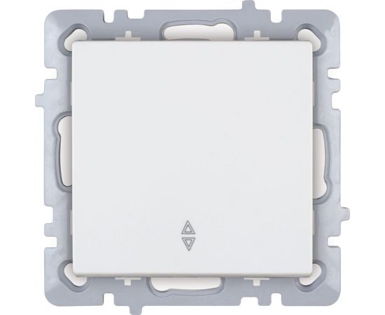 1-клавишный механизм выключателя Nilson СУ проходной, moda-advantage белый, 20112407 