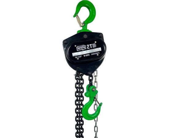 Ручная цепная таль HITCH CH210, 2 т, 6 м SZ068903 