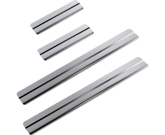 Накладки внутренних порогов DolleX NISSAN Qashqai I J10, II J11 2006-20, Note I E11 2005-13 NSI-019 