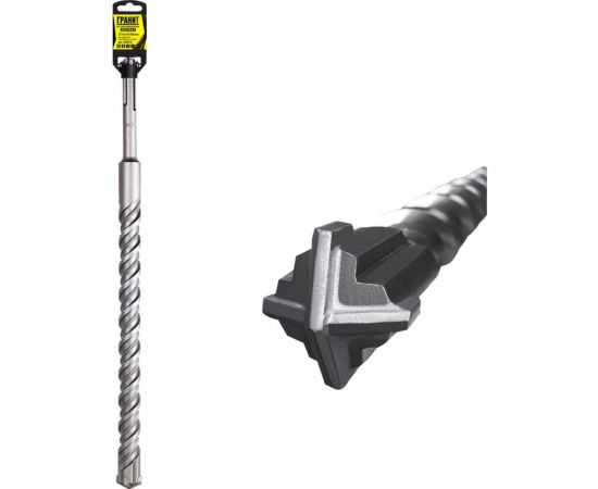 Бур Quadro-X (35x570/450 мм; SDS-max) ГРАНИТ 835570 