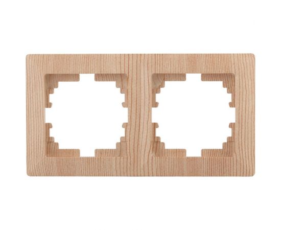 Рамка Intro 450211 на 2 поста, СУ, Solo, сосна Б0043416 