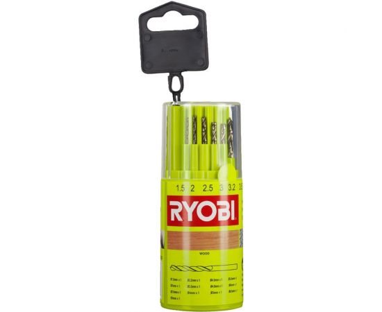 Набор сверл по металлу RAK13HSS (13 шт; 1.5-6.5 мм) Ryobi 5132004523 – изображение 2