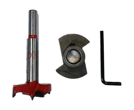 Фреза Форстнера 35 мм с ограничителем SKRAB 33205 – изображение 2