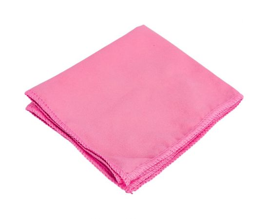 Салфетка из микрофибры для оптики, стекол и зеркал PALISAD Home 350x300 мм, коралловая 923095 – изображение 2
