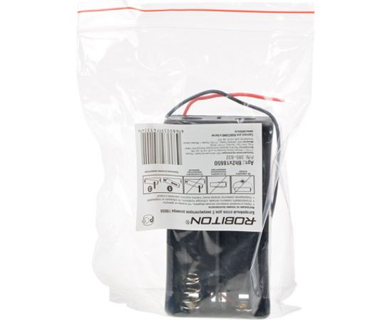 Отсек для элементов питания Robiton Bh2x18650 с двумя проводами PK1 16491 – изображение 2