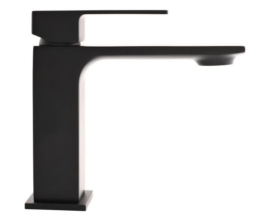 Смеситель для раковины Orange Lutz черный M04-021b – изображение 3