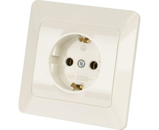 Розетка TDM 2П+З 16А 250В слоновая кость Ильмень SQ1823-0110 – изображение 3