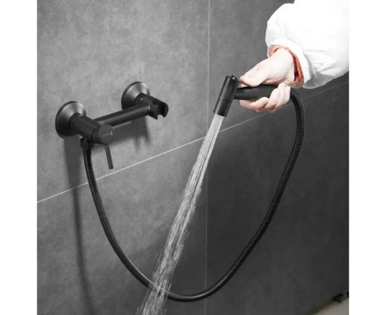 Встроенный гигиенический душ SHEVANIK черный, матовый S107H – изображение 3