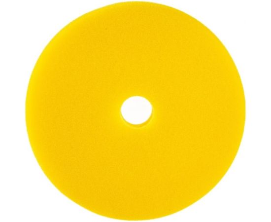 Полировальный круг антиголограммный DA Foam Pad Yellow 130 мм, желтый Shine systems SS560 – изображение 3