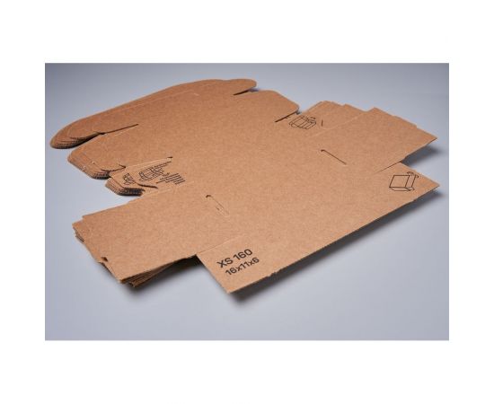 Самосборная картонная коробка PACK INNOVATION 16x11x6 см, 1 л, 200 шт. IP0GKSS161106-200 – изображение 3