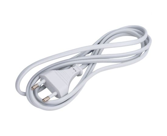 Шнур с плоской вилкой TDM ШУ02 ШВВП 2x0,75мм2 1,7 м. белый SQ1305-0011 – изображение 3